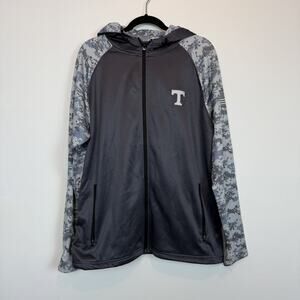 Colosseum Mens digital camo tennessee volunteers zip up fleece jacket LG